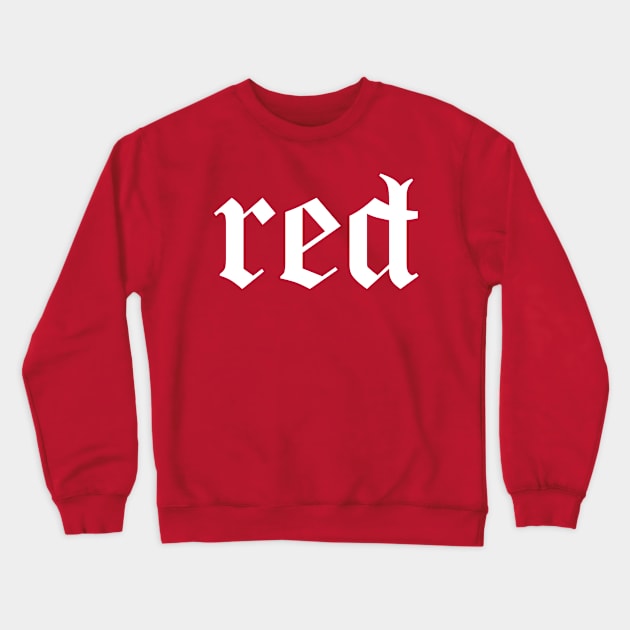 Redputation Crewneck Sweatshirt by fashionsforfans